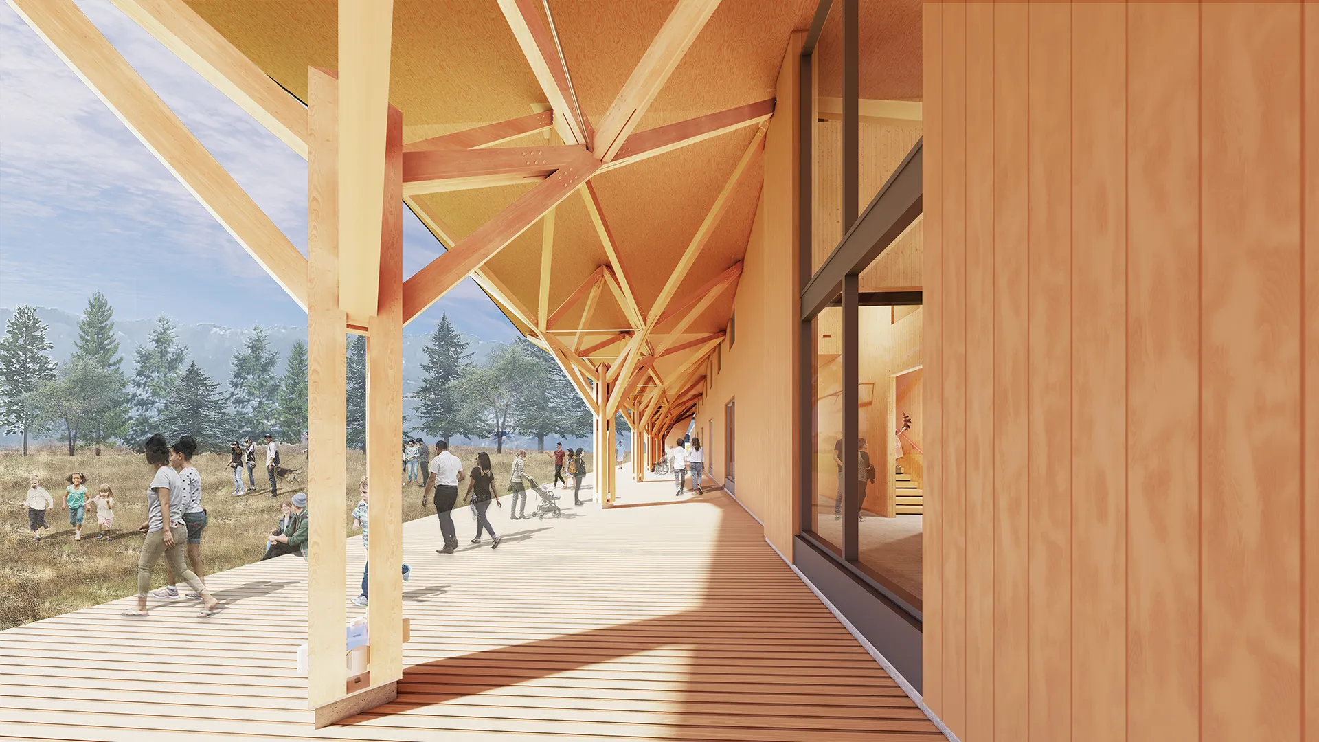 Mass Timber A Big Part of New Forest Service Museum