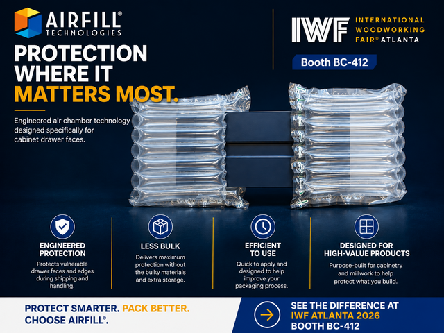 AIRFILL® Drawer Face Protection | Engineered Air Chamber Technolo