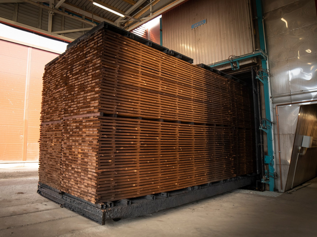 Thermal Modification Kiln, Finland