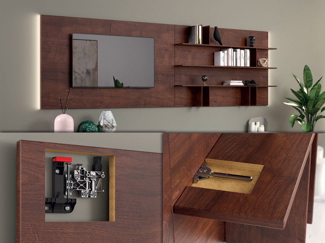 Floating furniture solution