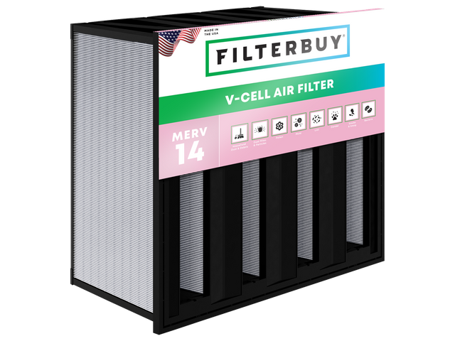 MERV 14 V-Cell