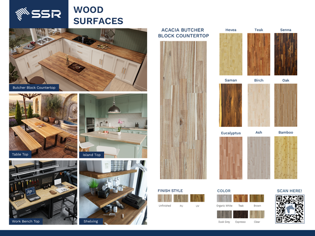 SSR Wood Surfaces Program
