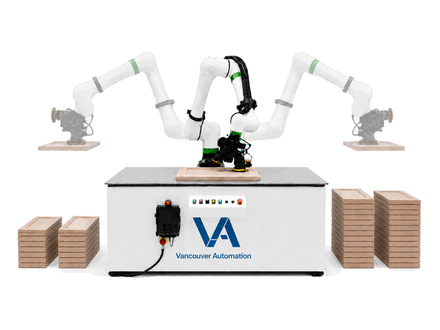 Mark PSP: Fully Autonomous Sanding Robot with No Operator Tied Up