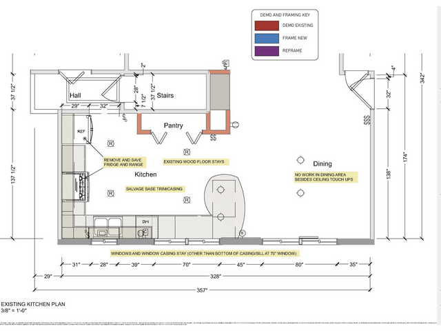 Millwork Project Example - Kitchen