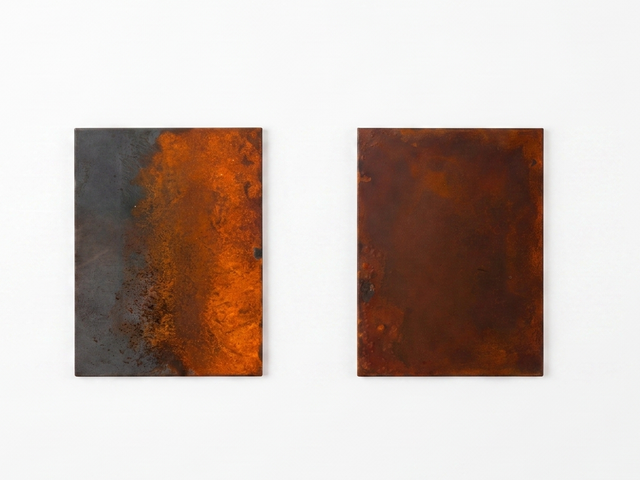 Rusted Iron Cabinet Fronts. Real Rust, Sealed to Stay