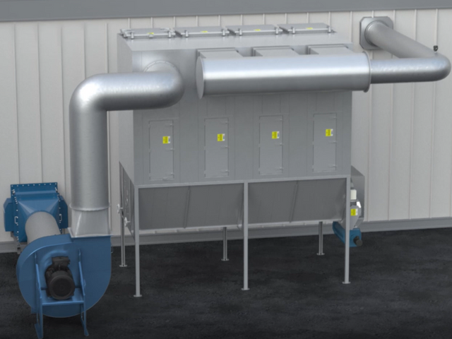 LBR SmartFilter Future-Proof Reverse Air Baghouse Dust Collector