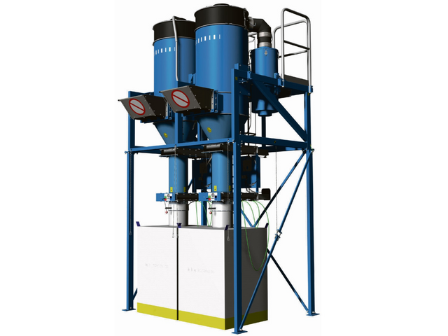 FlexFilter Central High Vacuum Dust Collector