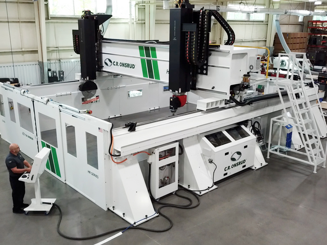 A Supersized CNC Machining Solution for the Mass Timber Industry