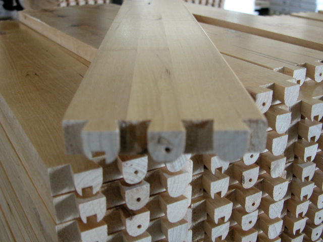 Solid Birch Drawer Parts, UV Coated, Cut-to-Size, or Finger Joint