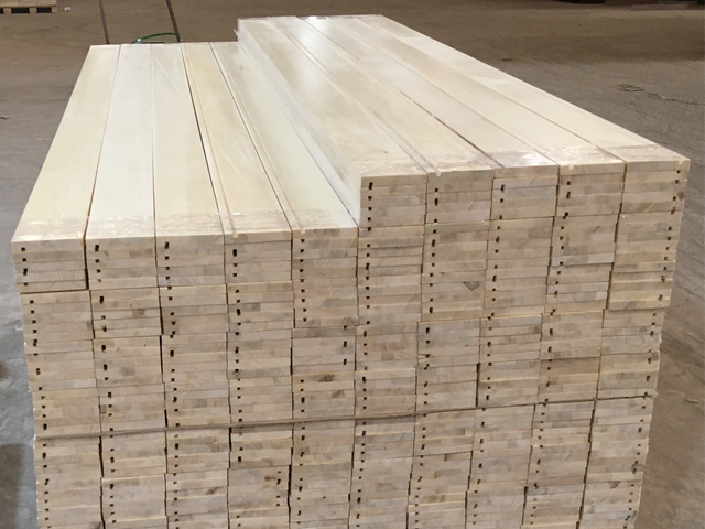Solid Poplar Drawer Blanks, 8' long, UV Coated