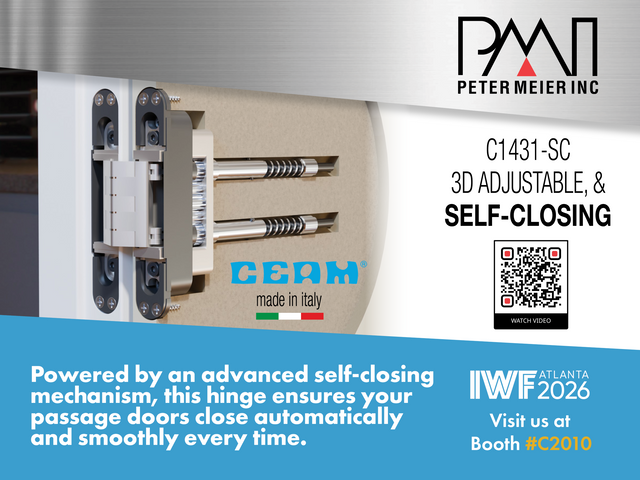 CEAM - 1431SC Self Closing Hinge