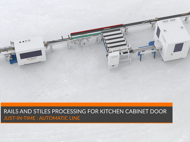 Just-in-time for rails and stiles production