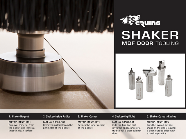 FS Cruing MDF Door Shaker Tooling