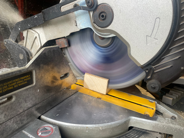 Bad Dog Saw Dog Blade Cutting Through Wood