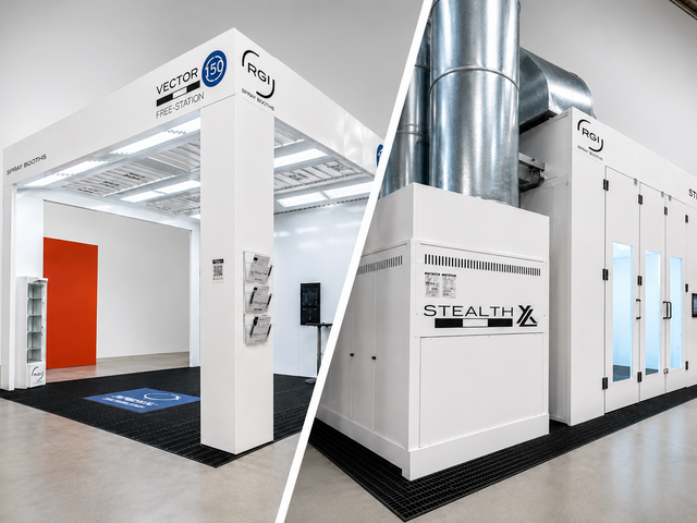 SPRAY BOOTH AND AIR MAKE UP