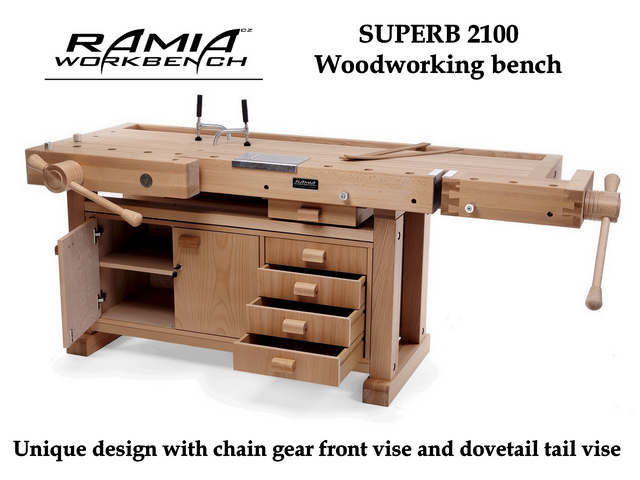 RAMIA Superb 2100 woodworking bench