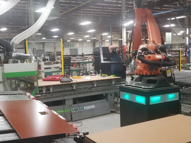 Machine Tending Robot