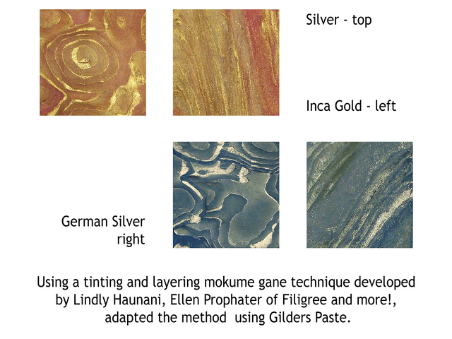 GILDERS paste wax with Polymer Clay