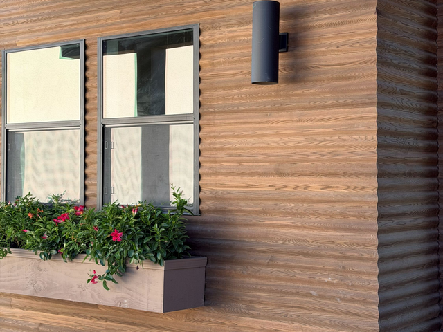 Thermally Modified Tambour and Wide Plank