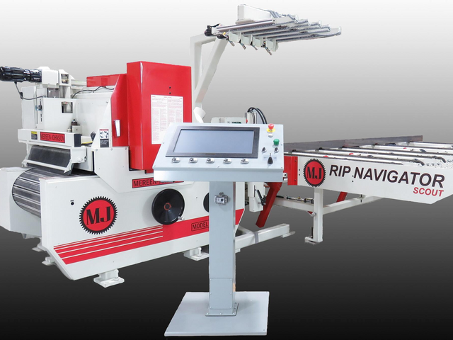 Mereen-Johnson's Model 524 Rip Saw, with Rip Navigator Scout