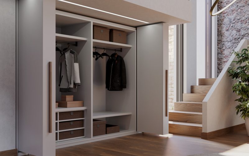 Salice Exedra2 Star Sliding System Double Pocket Doors