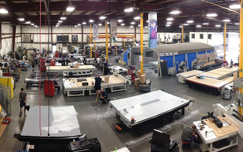 AXYZ CNC production facility