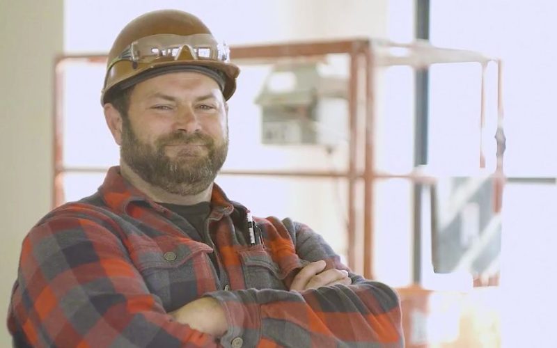 Carpenter Matthew McVay is an industry advocate for education and careers focused on the trades for SkillePoint.