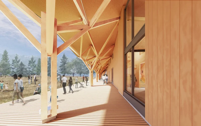 Mass Timber A Big Part of New Forest Service Museum