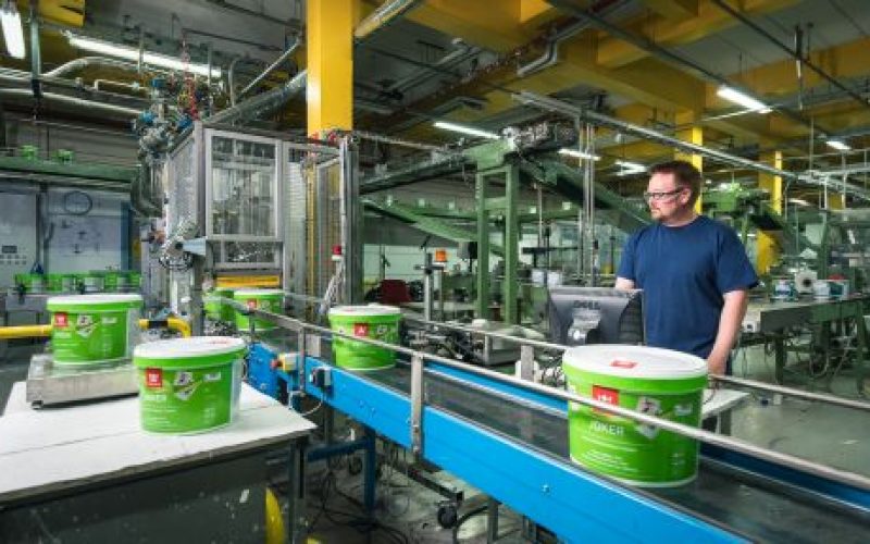 Tikkurila factory line