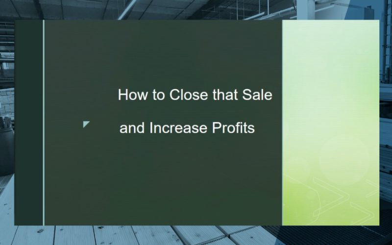 IWF Education On Demand - How to Close the Door on Closet Sales