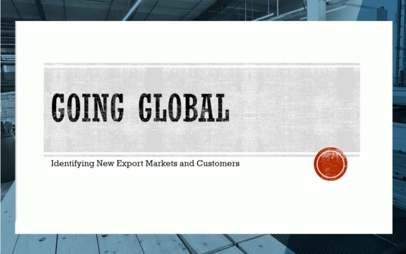 IWF Education On Demand - Identifying New Export Markets and Customers