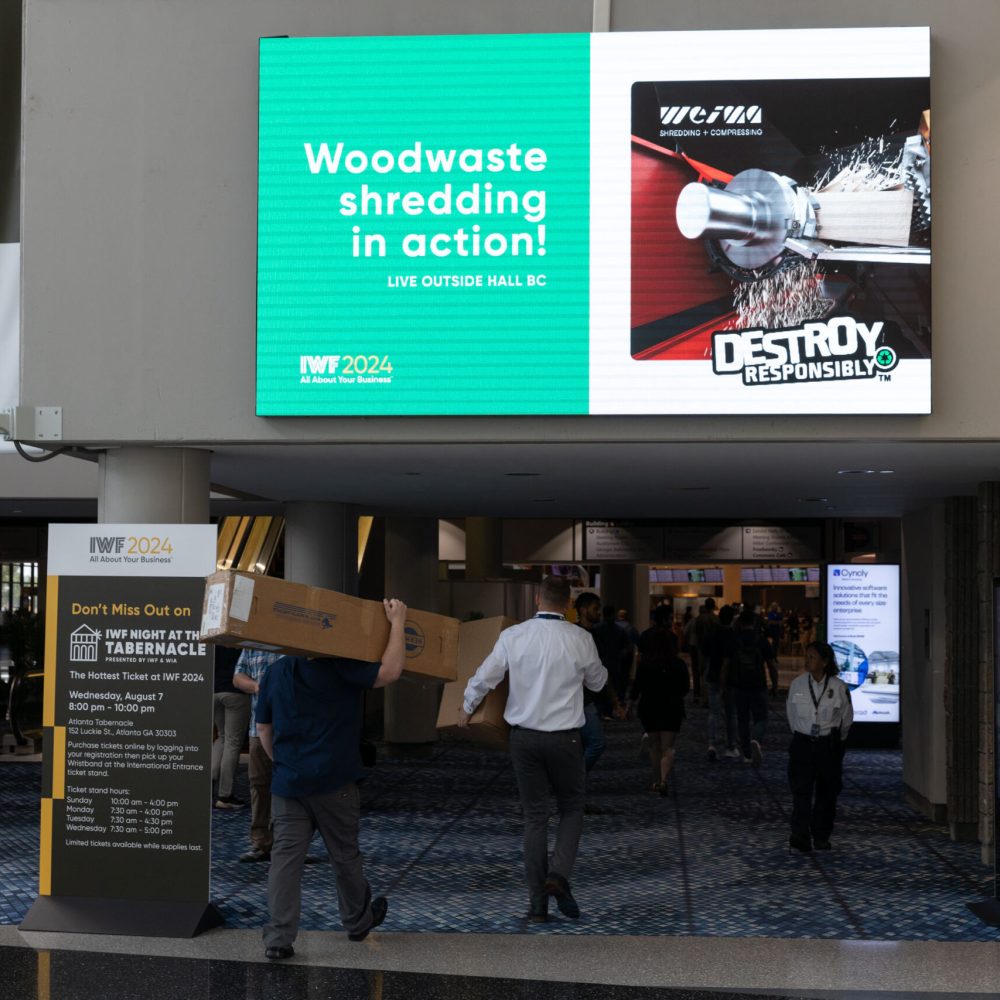 LED Wall, A-B Lobby, Building B Side