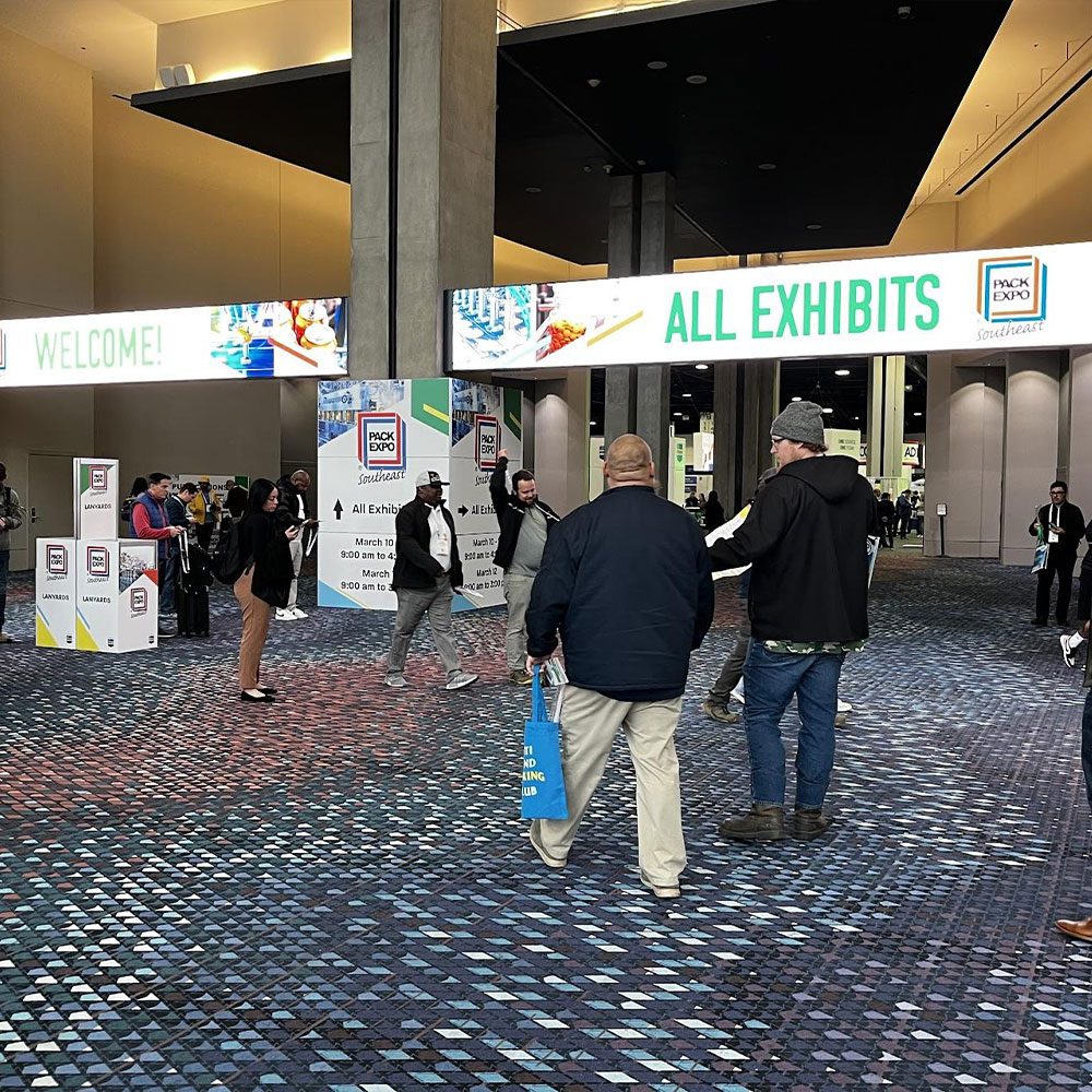 LED Screens, Building C Hall Entry Points