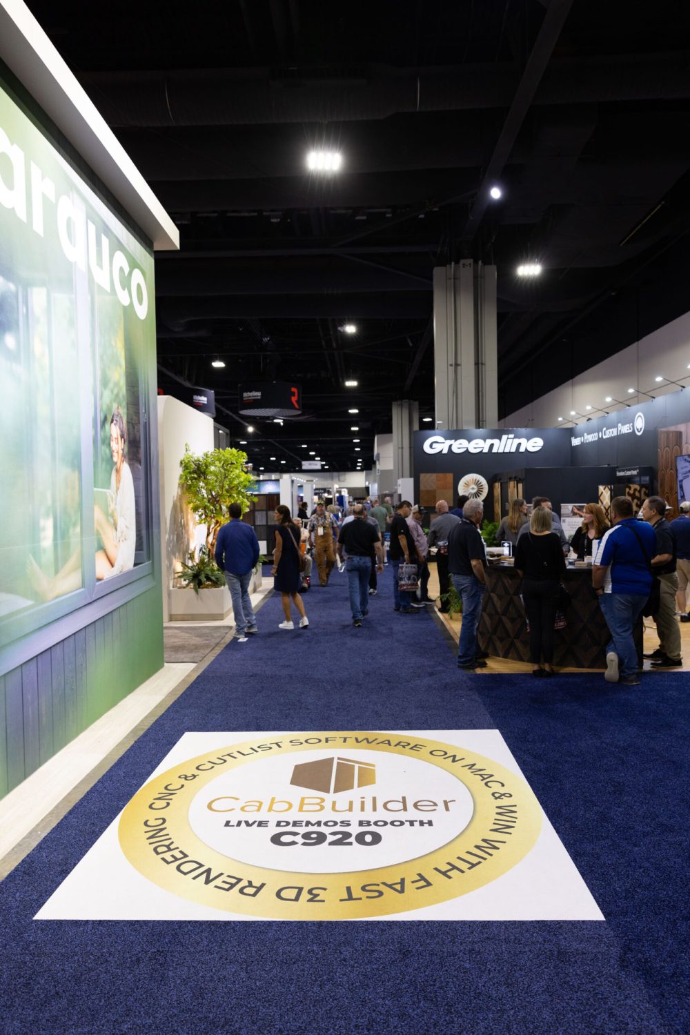 Floor Decals, 8-ft x 8-ft Square (4)