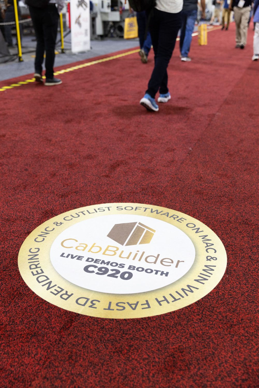 Floor Decals, 36-in Round (6)